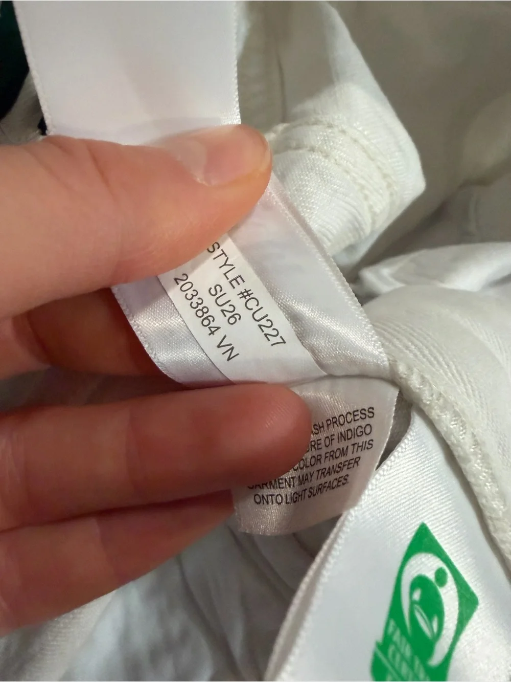 J. Crew there tear